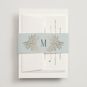 Foil-Pressed Belly Bands