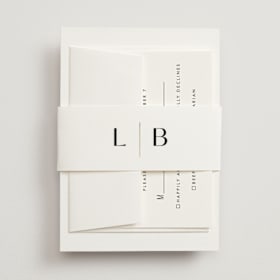 Foil-Pressed Belly Bands