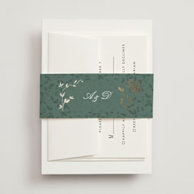 Foil-Pressed Belly Bands