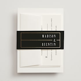 Foil-Pressed Belly Bands