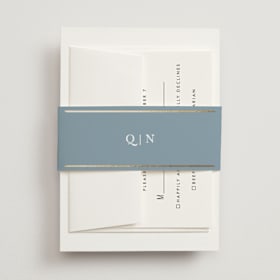Foil-Pressed Belly Bands