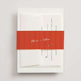Foil-Pressed Belly Bands