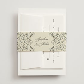 Foil-Pressed Belly Bands