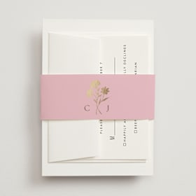 Foil-Pressed Belly Bands