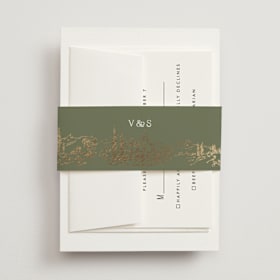 Foil-Pressed Belly Bands