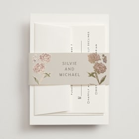 Foil-Pressed Belly Bands