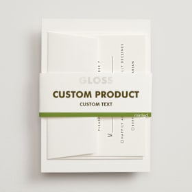 Gloss-Press® Belly Bands