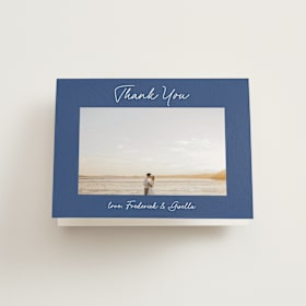 Folded Wedding Thank You Cards