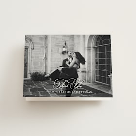 Folded Wedding Thank You Cards