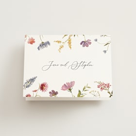 Folded Wedding Thank You Cards
