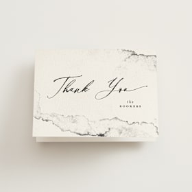 Folded Wedding Thank You Cards