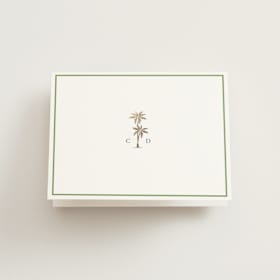 Foil-Pressed Folded Wedding Thank You Cards