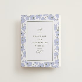 Letterpress Wedding Thank You Cards