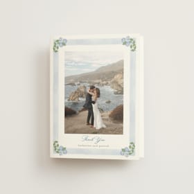 Folded Wedding Thank You Cards