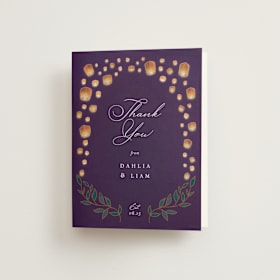 Folded Wedding Thank You Cards