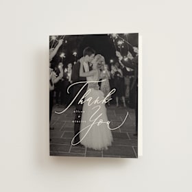Folded Wedding Thank You Cards