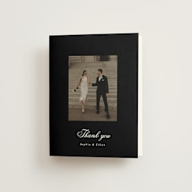 Folded Wedding Thank You Cards