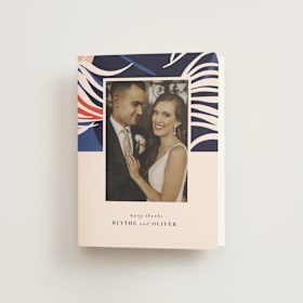 Folded Wedding Thank You Cards