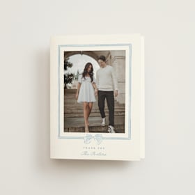 Folded Wedding Thank You Cards
