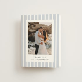 Folded Wedding Thank You Cards
