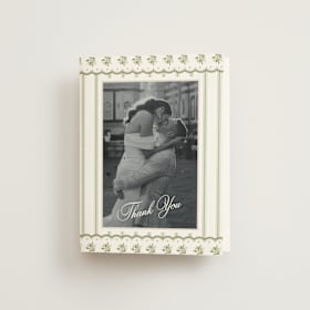 Folded Wedding Thank You Cards