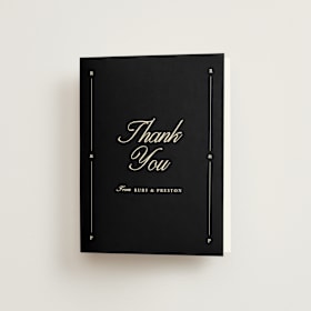 Folded Wedding Thank You Cards