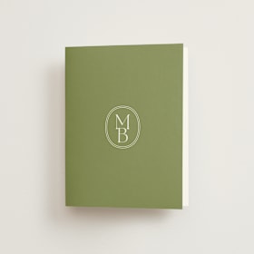 Folded Wedding Thank You Cards