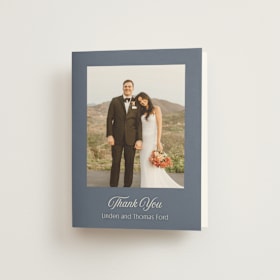 Folded Wedding Thank You Cards