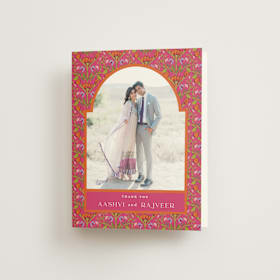 Folded Wedding Thank You Cards