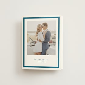 Folded Wedding Thank You Cards
