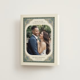 Folded Wedding Thank You Cards