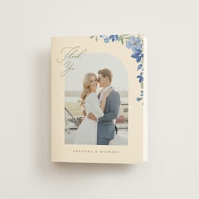 Folded Wedding Thank You Cards