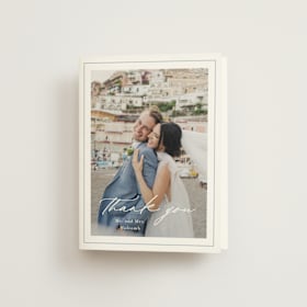 Folded Wedding Thank You Cards