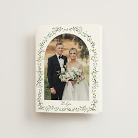 Folded Wedding Thank You Cards