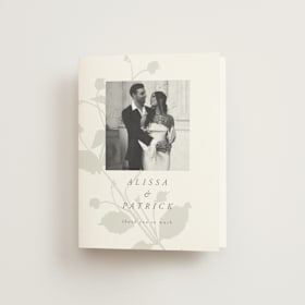 Folded Wedding Thank You Cards