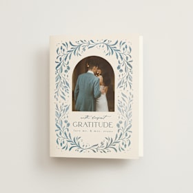 Folded Wedding Thank You Cards