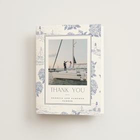 Folded Wedding Thank You Cards