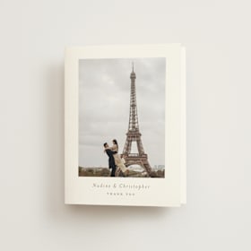 Folded Wedding Thank You Cards