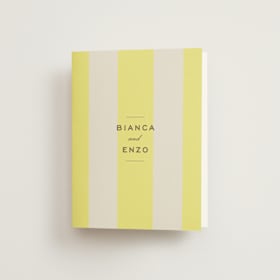 Folded Wedding Thank You Cards