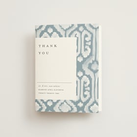 Folded Wedding Thank You Cards