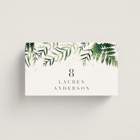 Foil-Pressed Place Cards