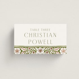 Foil-Pressed Place Cards