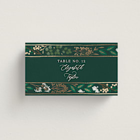 Foil-Pressed Place Cards