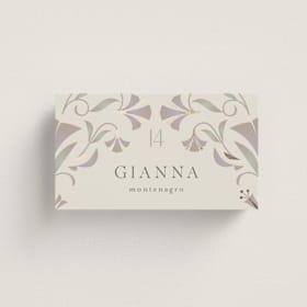 Foil-Pressed Place Cards