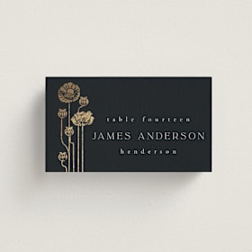 Foil-Pressed Place Cards