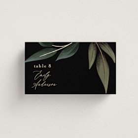 Foil-Pressed Place Cards