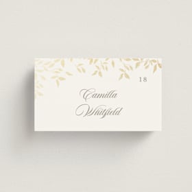 Foil-Pressed Place Cards