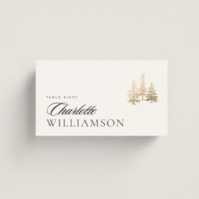 Foil-Pressed Place Cards