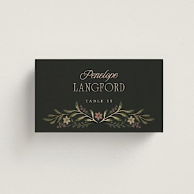 Foil-Pressed Place Cards