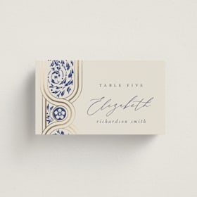 Foil-Pressed Place Cards